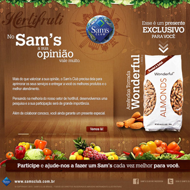 Sam's Club – Hotsite bwet.